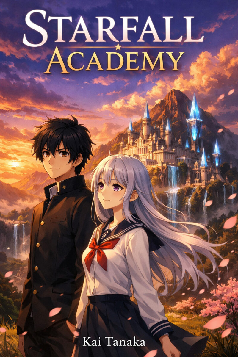 Starfall Academy A Romance Story Cover