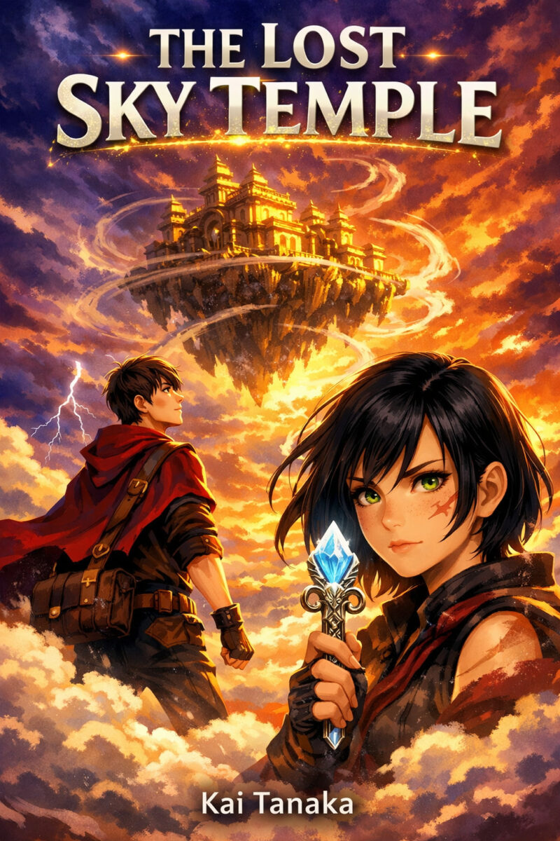 The Lost Sky Temple An Adventure Story Cover