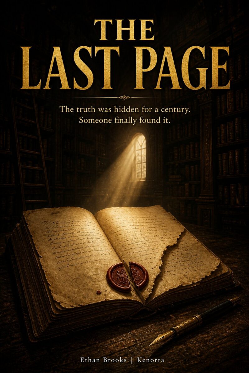 The Last Page A Mystery Story Cover