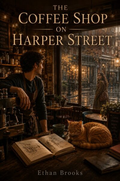 The Coffee Shop on Harper Street A Romance Story Cover