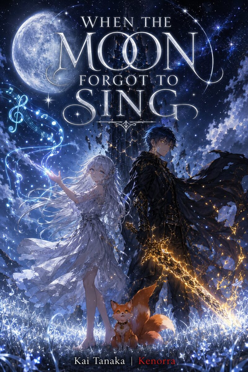 When The Moon Forgot to Sing A Romance Story Cover